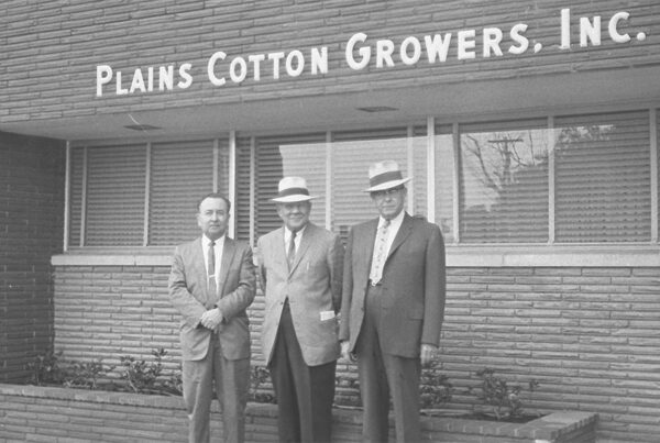 Plains Cotton Growers Inc. when it was founded
