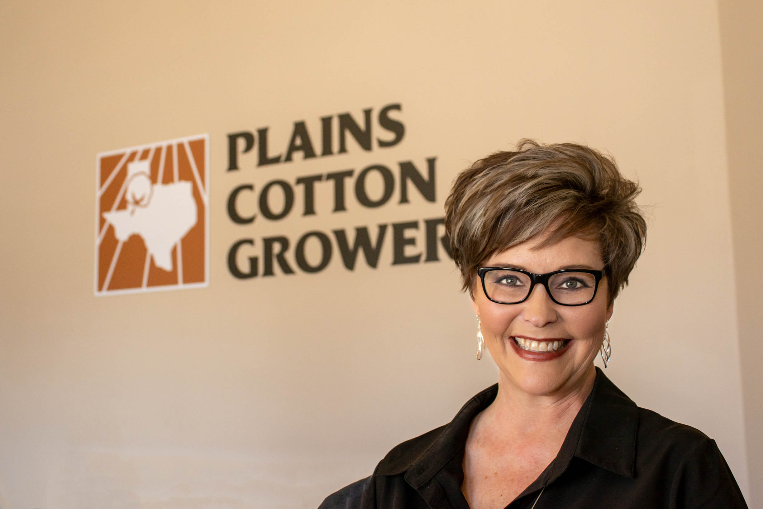 Dava Denson, Office Administrator, Plains Cotton Growers